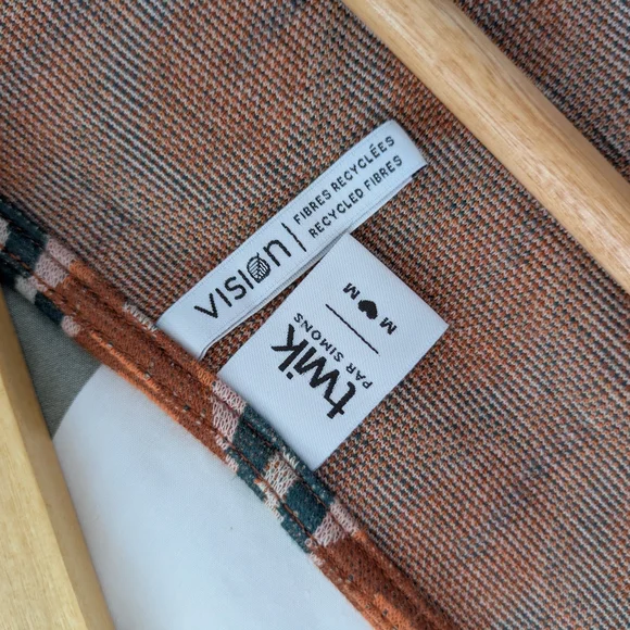 Twik Multicolor Patterned Crop Top with Drawstring - Picture 4 of 7